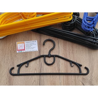 Вішалки плечики дитячі 32х0,6см.(чорний глянець)